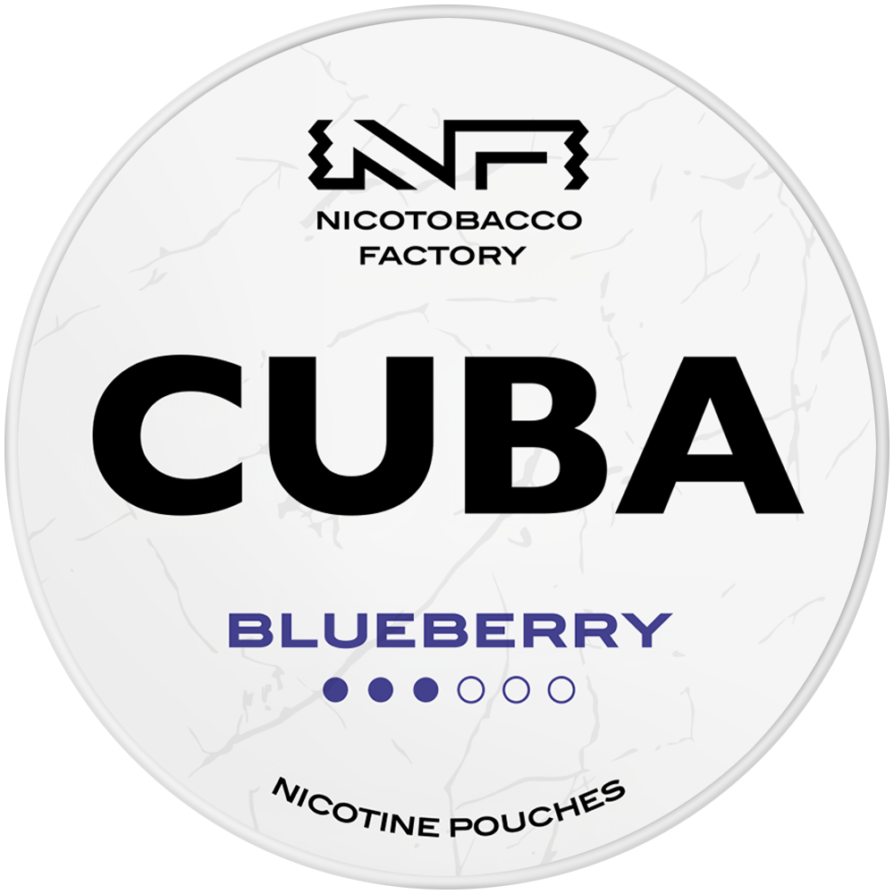 CUBA White – Blueberry