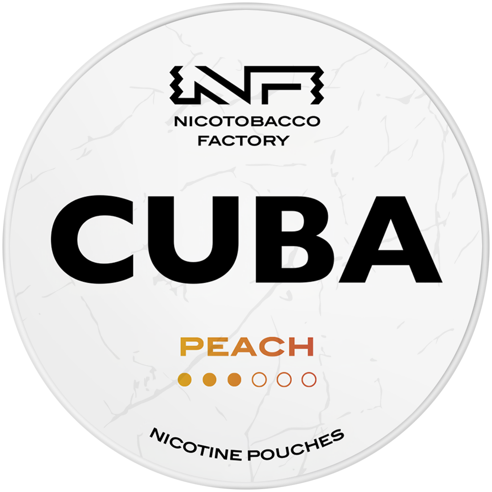 CUBA White – Peach