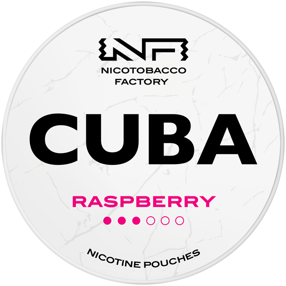 CUBA White – Raspberry